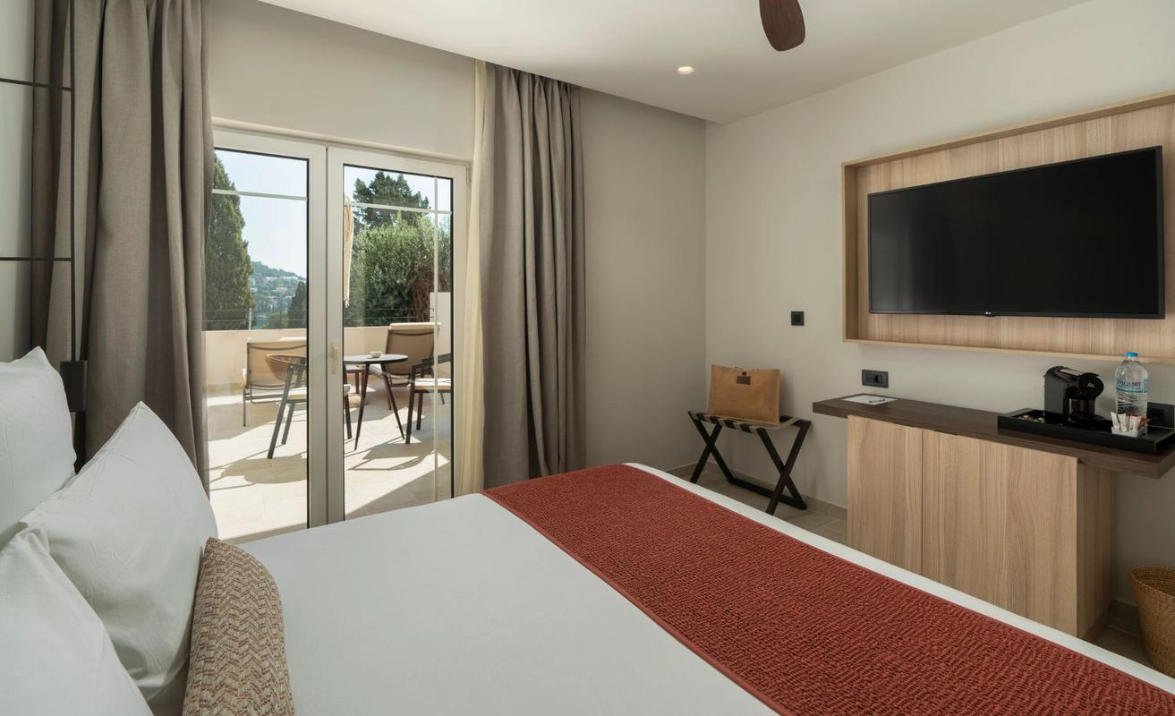 ΔΊΚΛΙΝΟ ΔΩΜΆΤΙΟ ΜΕ ΘΈΑ ΣΤΗ ΘΆΛΑΣΣΑ  Dreams Corfu Resort & Spa Corfú ΔΊΚΛΙΝΟ ΔΩΜΆΤΙΟ ΜΕ ΘΈΑ ΣΤΗ ΘΆΛΑΣΣΑ  Dreams Corfu Resort & Spa Corfú