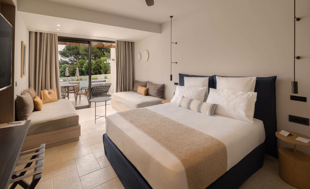 ΔΙΚΛΙΝΟ ΔΩΜΑΤΙΟ SWIM-UP ΜΕ ΘΈΑ ΣΤΟΝ ΚΉΠΟ PREFERRED CLUB  Dreams Corfu Resort & Spa Corfú ΔΙΚΛΙΝΟ ΔΩΜΑΤΙΟ SWIM-UP ΜΕ ΘΈΑ ΣΤΟΝ ΚΉΠΟ PREFERRED CLUB  Dreams Corfu Resort & Spa Corfú