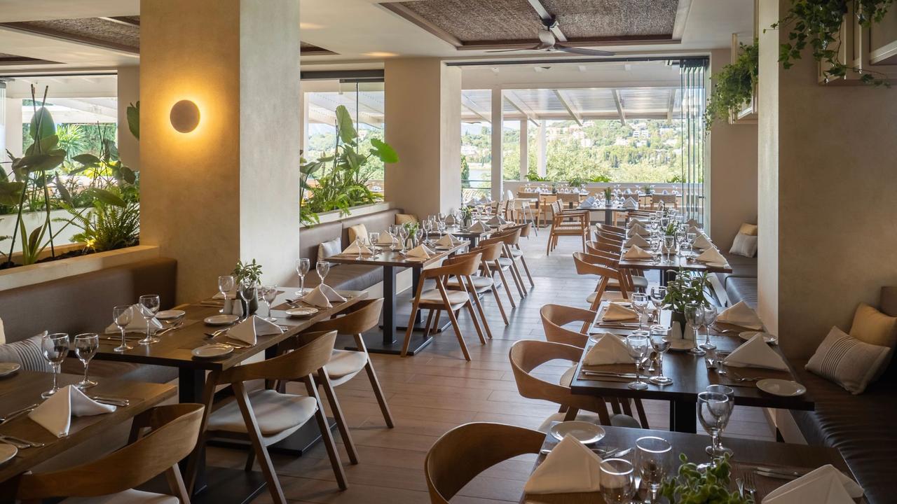 World Cafe  Dreams Corfu Resort & Spa Corfú World Cafe  Dreams Corfu Resort & Spa Corfú